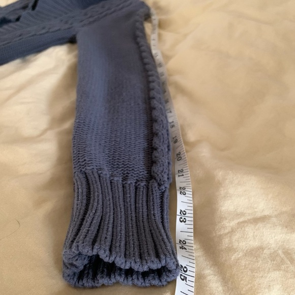 Mossimo Knitted Cardigan 100% Cotton Size Medium Slate Gray / Women’s Cardigan. - Picture 12 of 17